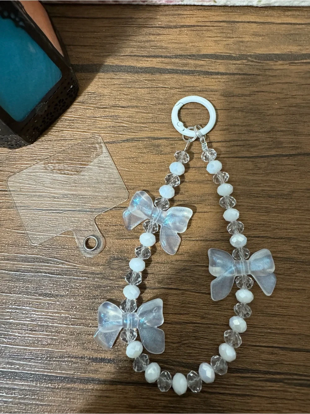 Bling Bling Crystal with Bow Phone/Key/Bag Chain #P1103